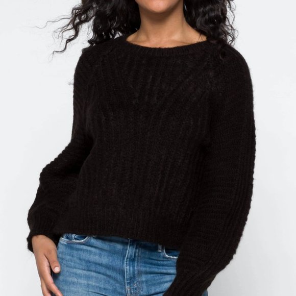 Free People Sweaters - Free People | Black Pullover Sweater